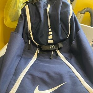 Nike Navy Blue Backpack Hoops elite max air